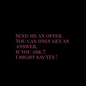 Send me your offer